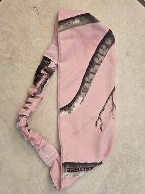 Realtree Pink Camouflage Scarf Headband with Branch Print